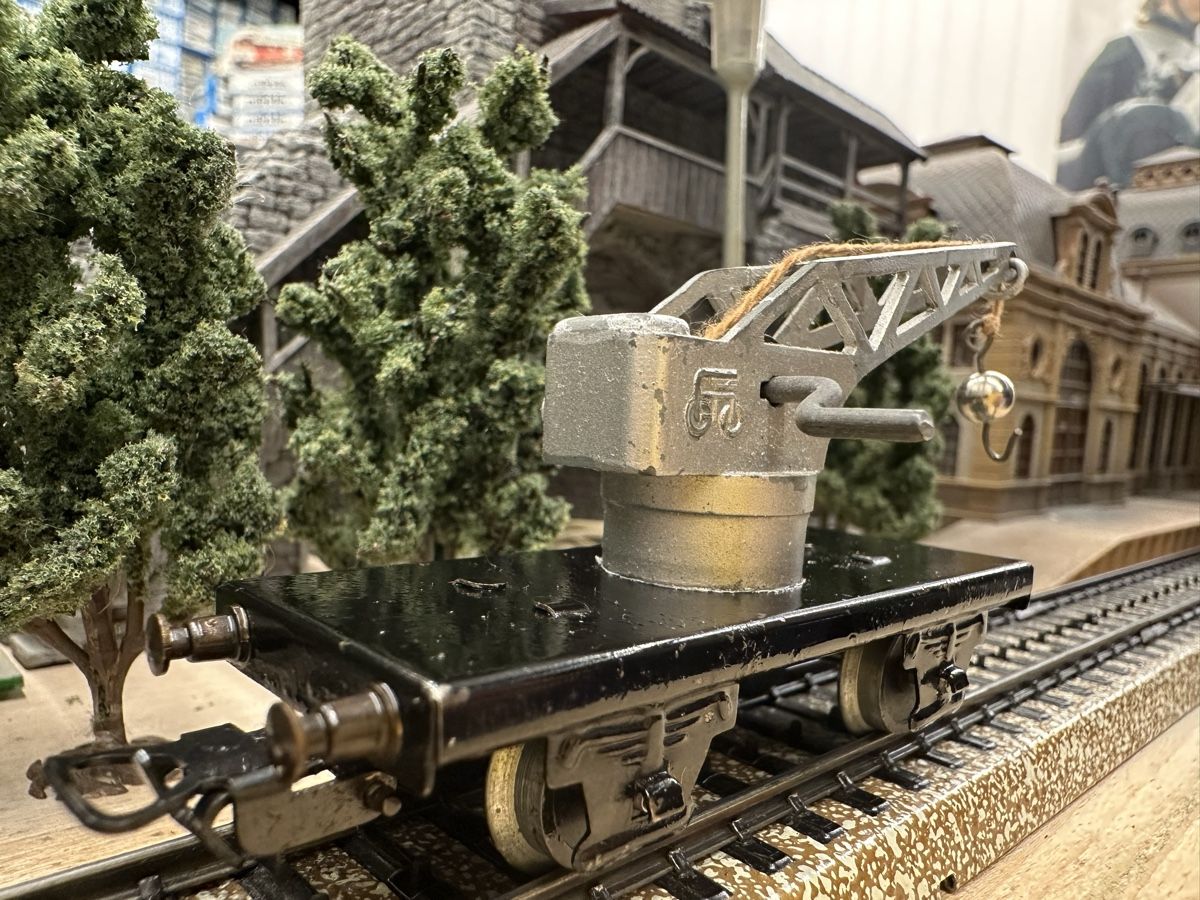 Märklin Modellini di ferrovie: Märklin 366 Kranwagen – Usato da Lupsingen venduto da New-Haven