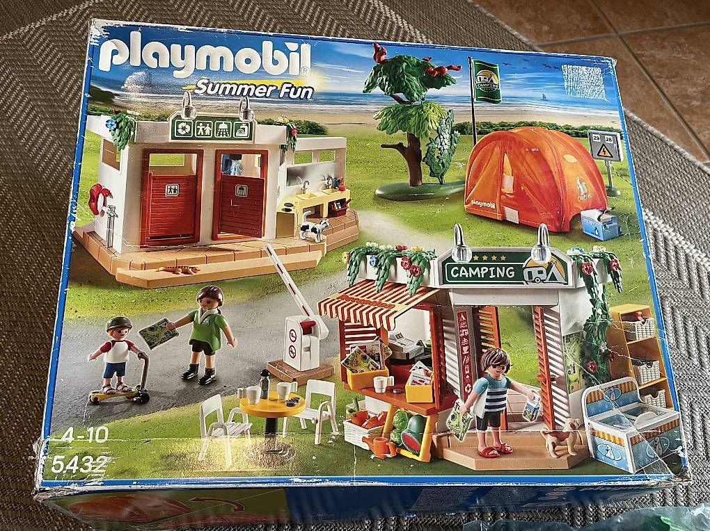 Spielzeuge: Playmobil Camping + Camper und Boot – Gebraucht aus Büren an der Aare von tadowa