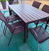 Gartentisch mit 6 Stühlen