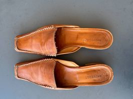 NAVYBOOT Mules, Cognac, Grösse 38, guter Zustand