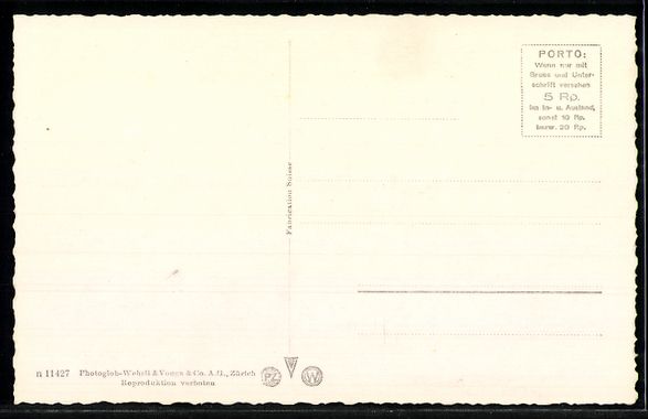 Cartoline postali: AK Zofingen, Luftschutzgebäude – Usato da Berlin venduto da bartko-reher 1