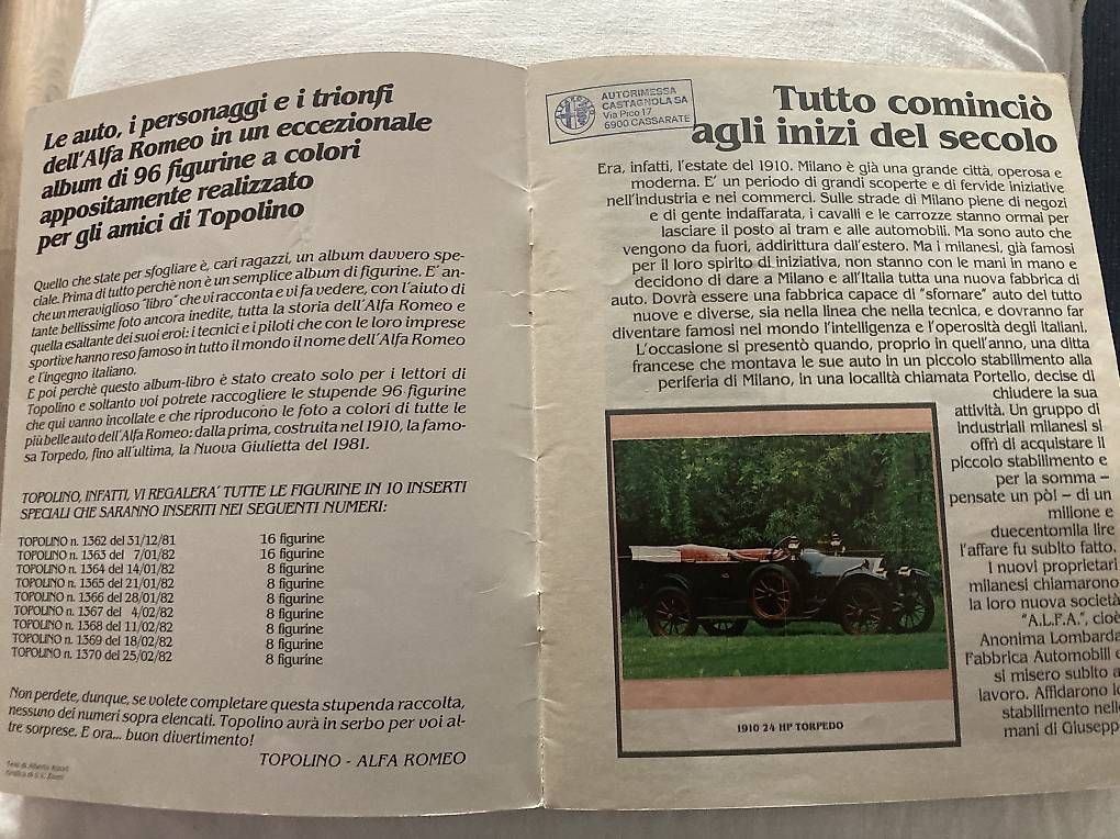 Album: Album Alfa – Usato da Bedano venduto da bed_6sb7 1