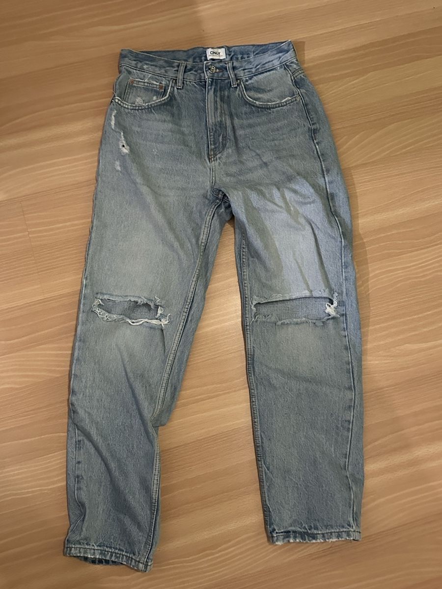 Only Jeans: ONLY Jeans, destroyed Look, Gr. 28/32, hellblau – Nuovo (secondo la descrizione) da Ernetschwil venduto da Amica099