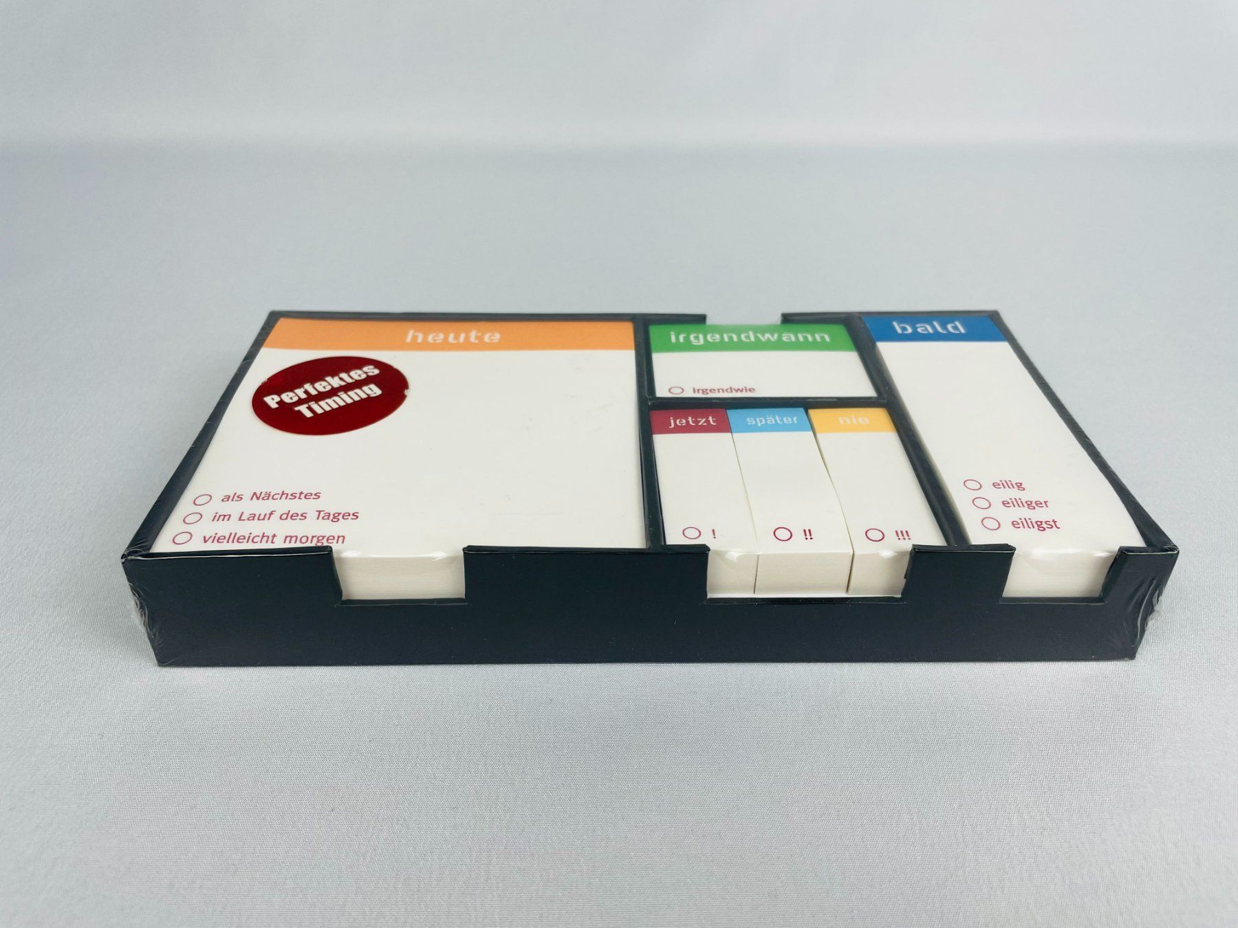 Blocchi: Perfektes timing Notizblock, komplett neu – Nuovo e nell'imballaggio originale da Zürich venduto da bentalent711 2