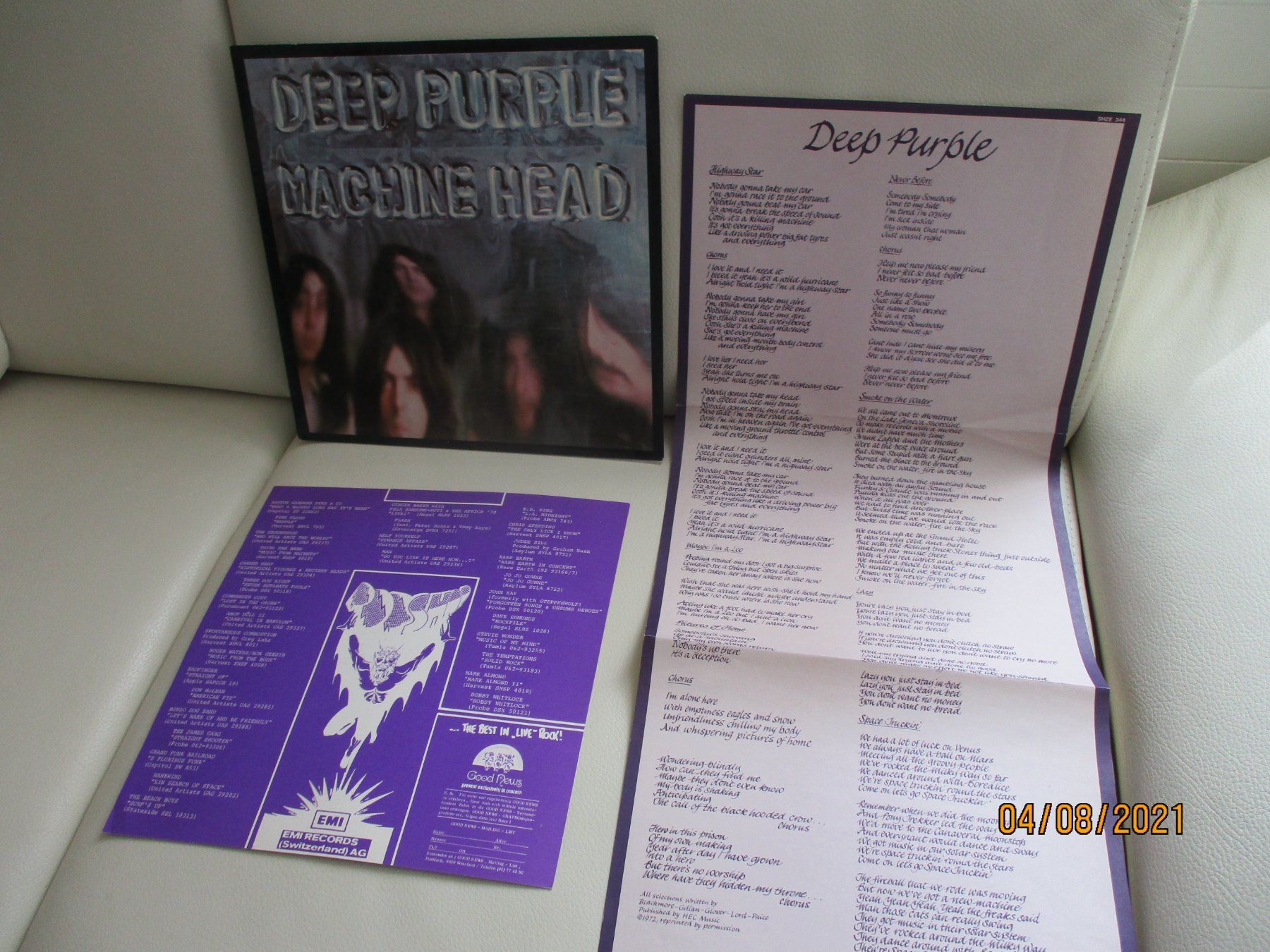 Dischi in vinile: Deep Purple – Machine Head – Usato da Liestal venduto da Disc-Point 2