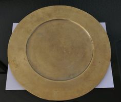 Vintage Dekoteller, ca. 2kg, Messing?