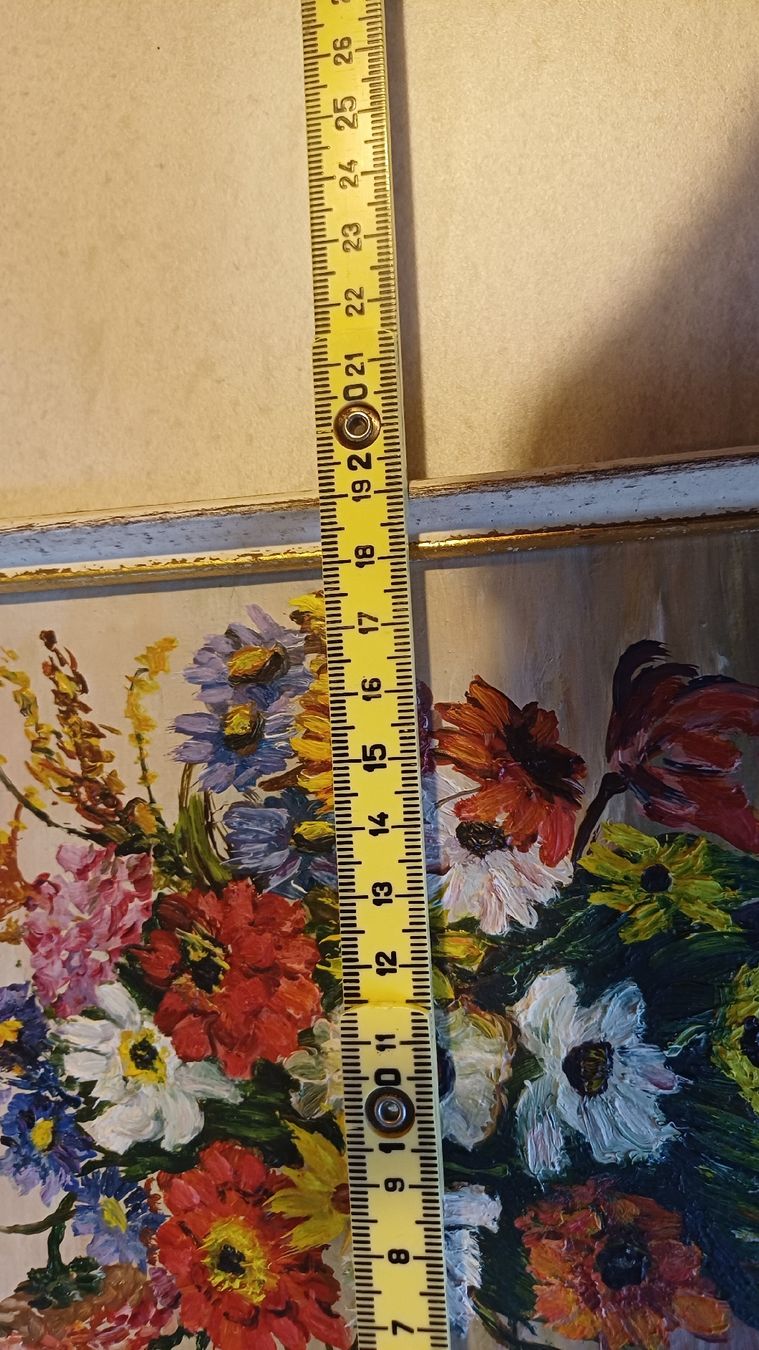 Dipinti: Schönes Blumenbild Handgemalt  – Usato da Flawil venduto da Pinkmalibu 1