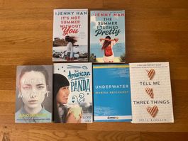 6 Bücher, in Englisch