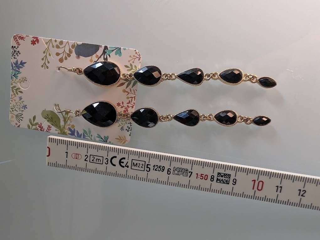 Ohrringe & -stecker: Ohrringe schwarze Steine – Gebraucht aus Konolfingen von Honey870 1