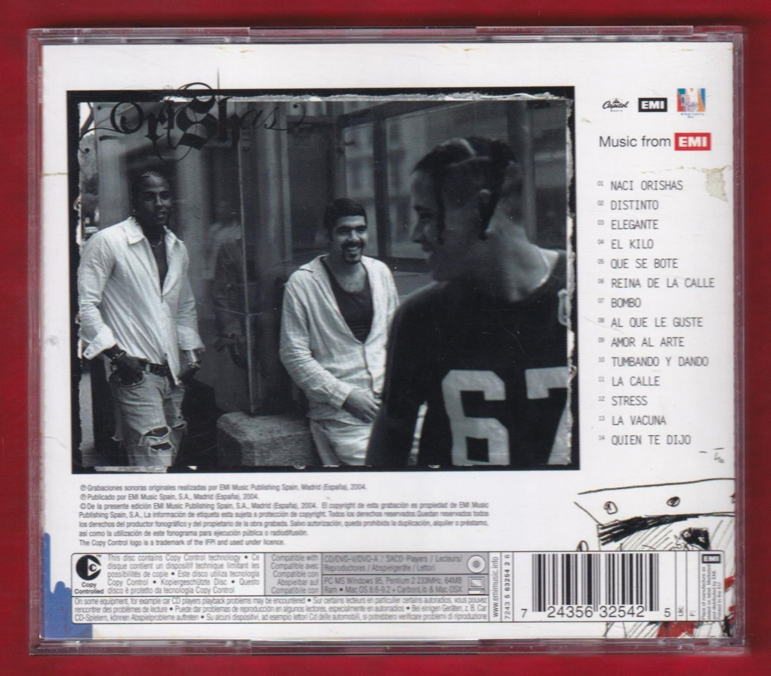 CD: Orishas - El Kilo (CD) – Usato da Zürich venduto da Pfluftl2000 1