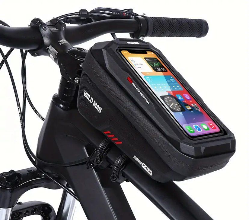 Fahrrad Handyhalter Wasserdicht - Für Smartphones Bis 7 Zoll Mit Touchscreen