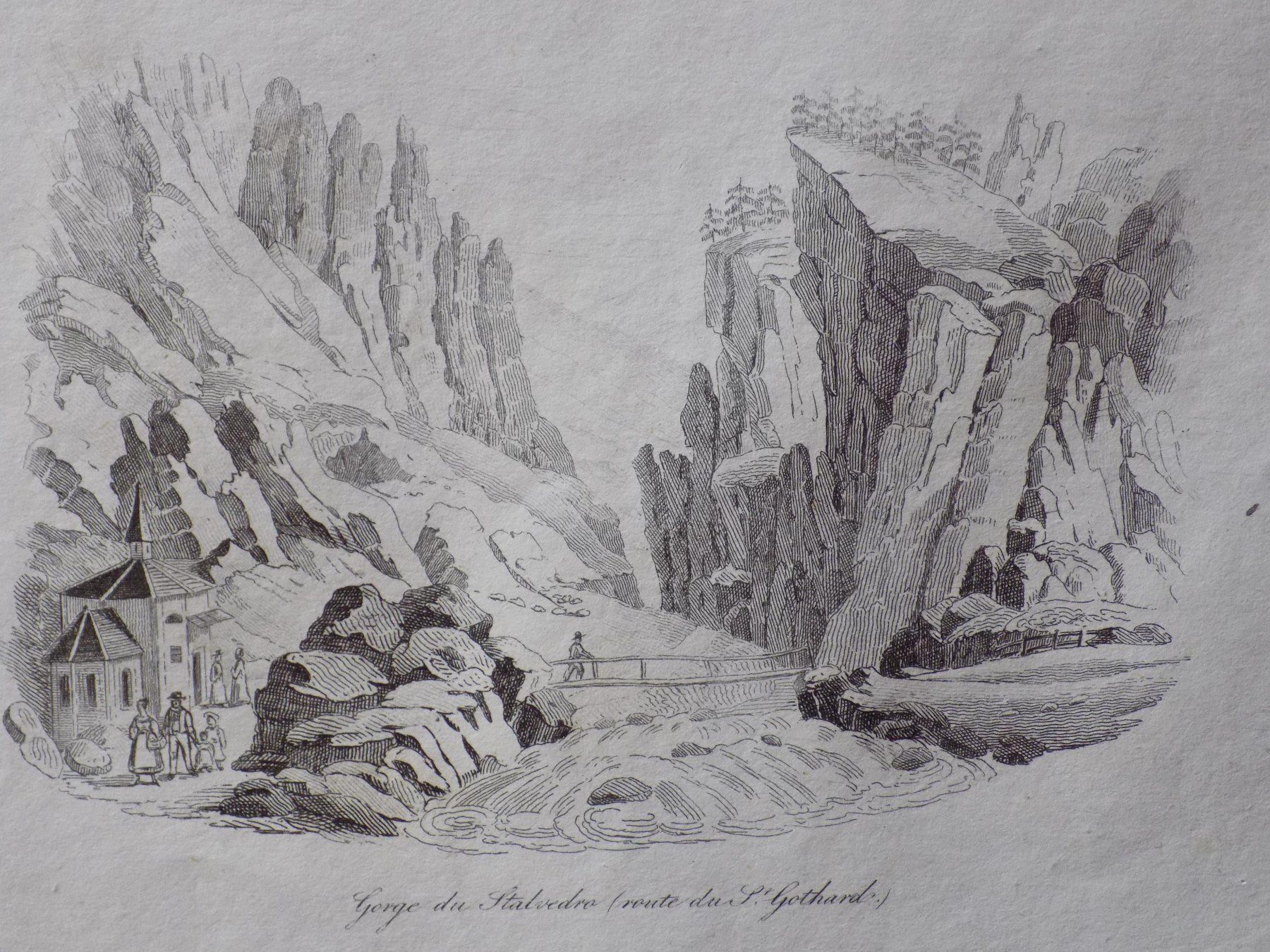 Stiche: Gorge Stalvedro Leventina – Gebraucht aus Risch von Rischli15 1