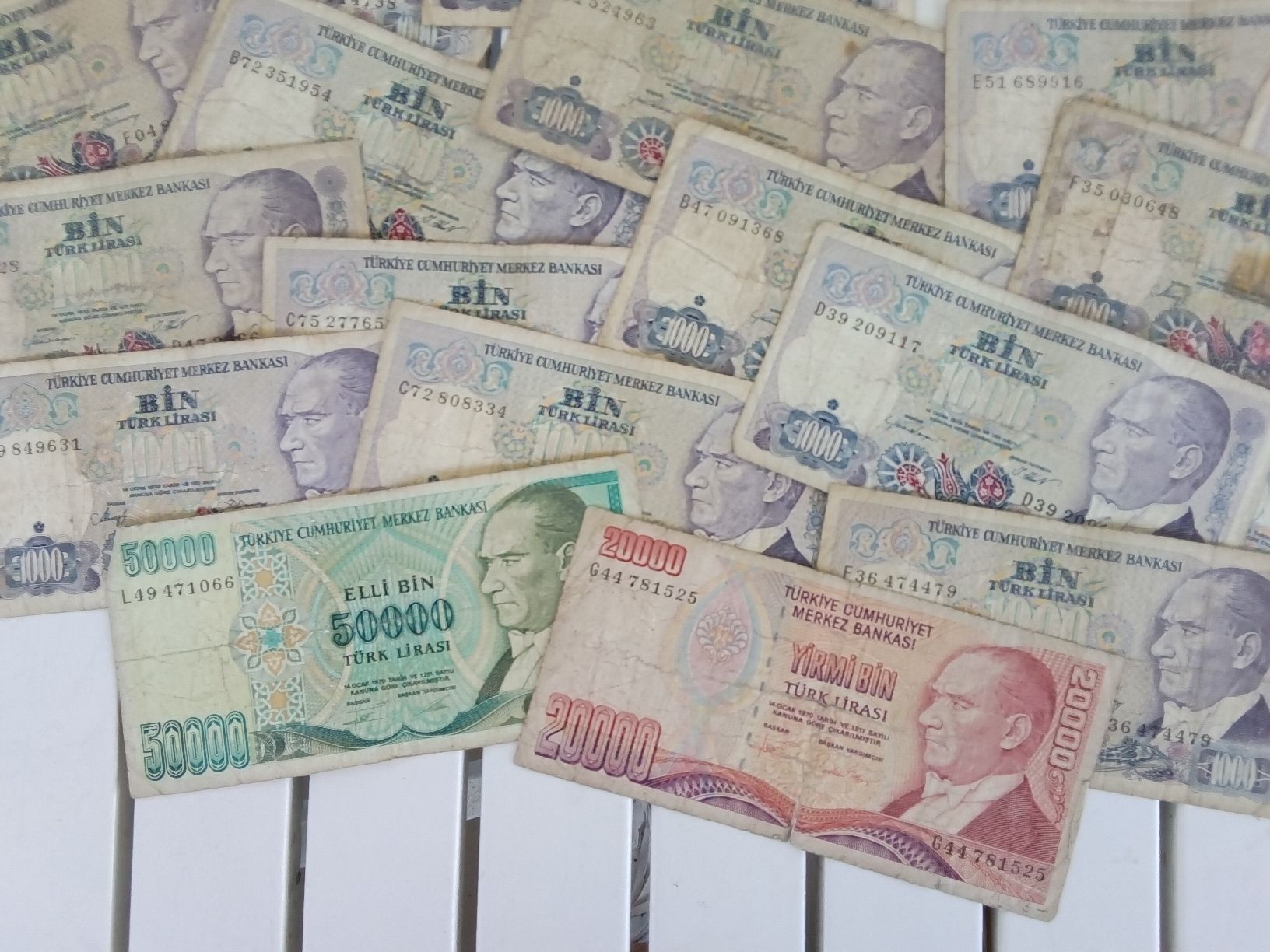 Banconote: 40 Lira Scheine Türkei 1970 – Usato da Feldbach venduto da carlotta111 6