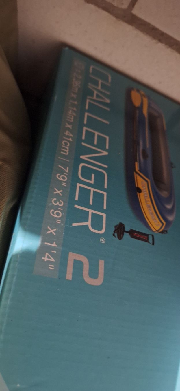 Boote: Intex Challenger 2 Schlauchboot mit Paddeln und Pumpe – Gebraucht aus Umiken von fab_rgs7 2