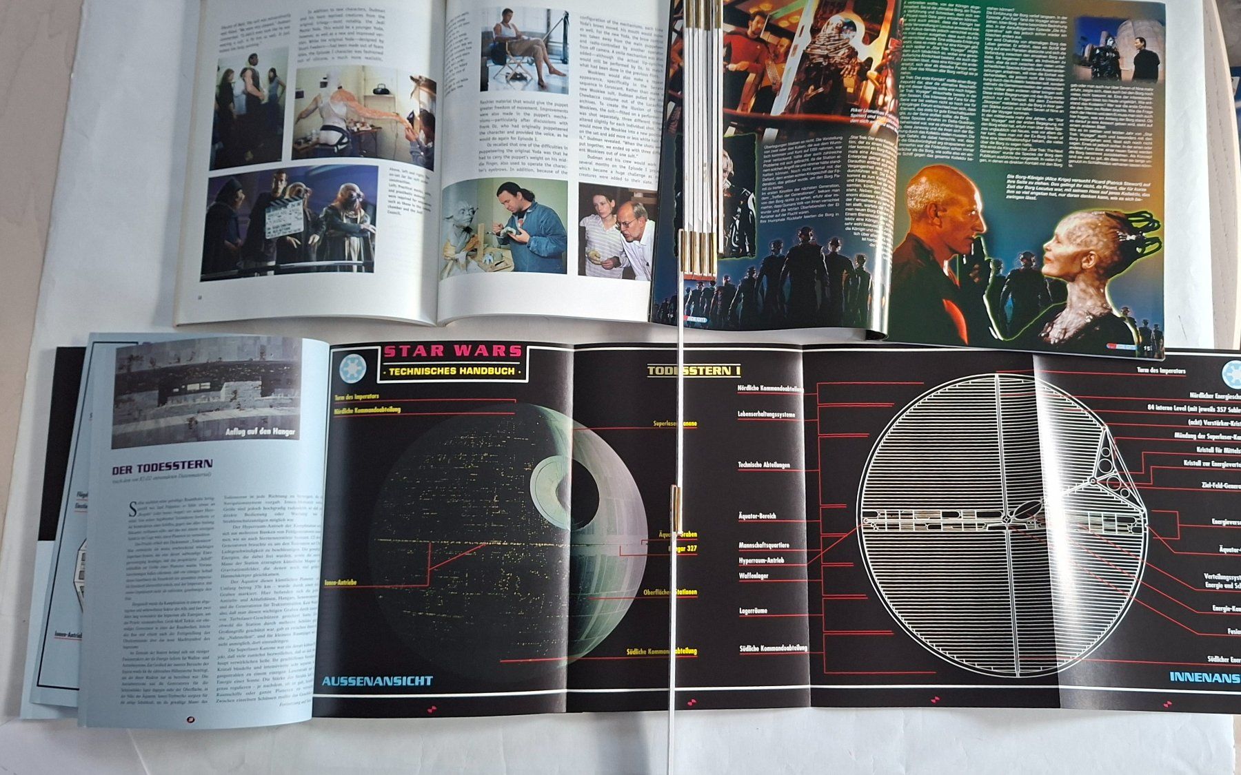 Riviste & Magazine: 5 Star Trek & Star Wars Hefte Sammlung – Usato da Opfikon venduto da Diversamente 3