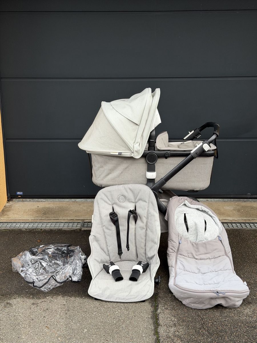 Bugaboo Carrozzine: Bugaboo Fox 2 Kinderwagen mit Zubehör. – Usato da Niederglatt ZH venduto da Ivan.Kryvoshei 5