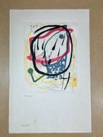 Joan Miró Serigrafie 1978 – Hommage, 7/250, Arches