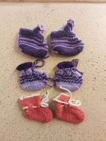 3 Paar Wollsocken für Neugeborene