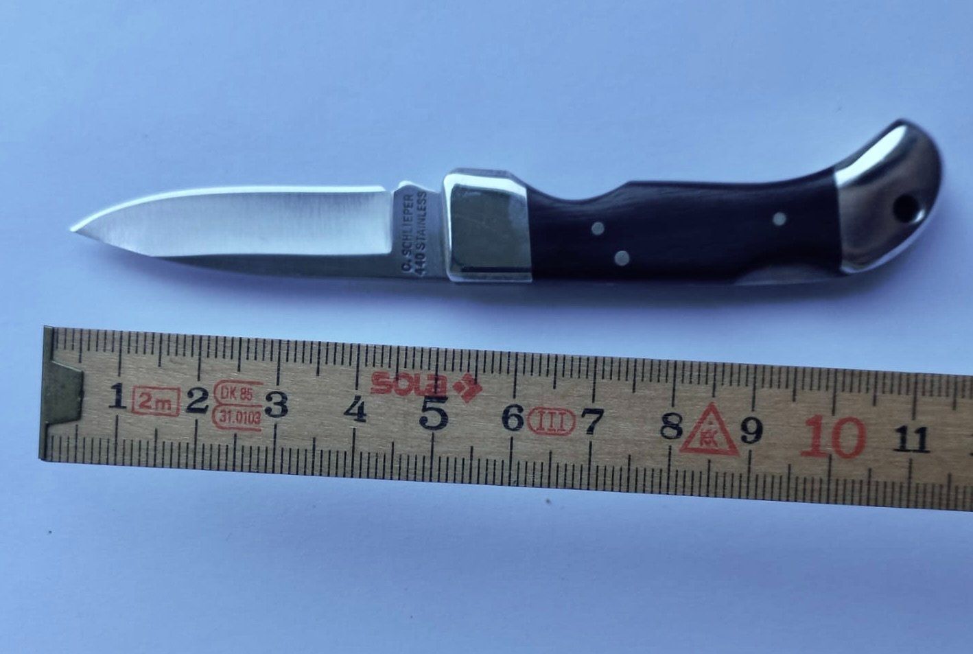 Taschenmesser: Klappmesser C. Schlieper – Gebraucht aus Burgdorf von glasrabe01 5