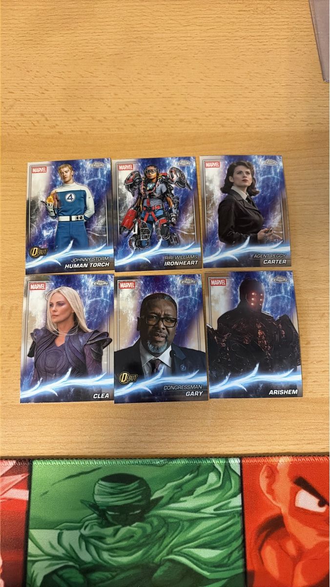 Marvel Sammelbilder & Trading cards: Cartes Marvel 6 Pièces  – Neu (gemäss Beschreibung) aus la chaux-de-fonds von swann88