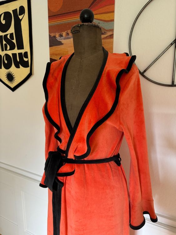 70s 70er Jahre Bademantel Robe Vintage Retro S | Kaufen auf Ricardo