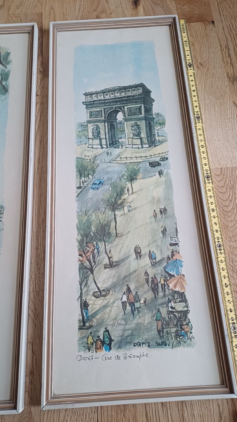 Posters & Illustrations: 3 Vintage Bilder Paris – D'occasion à Flawil par Naphtali 3