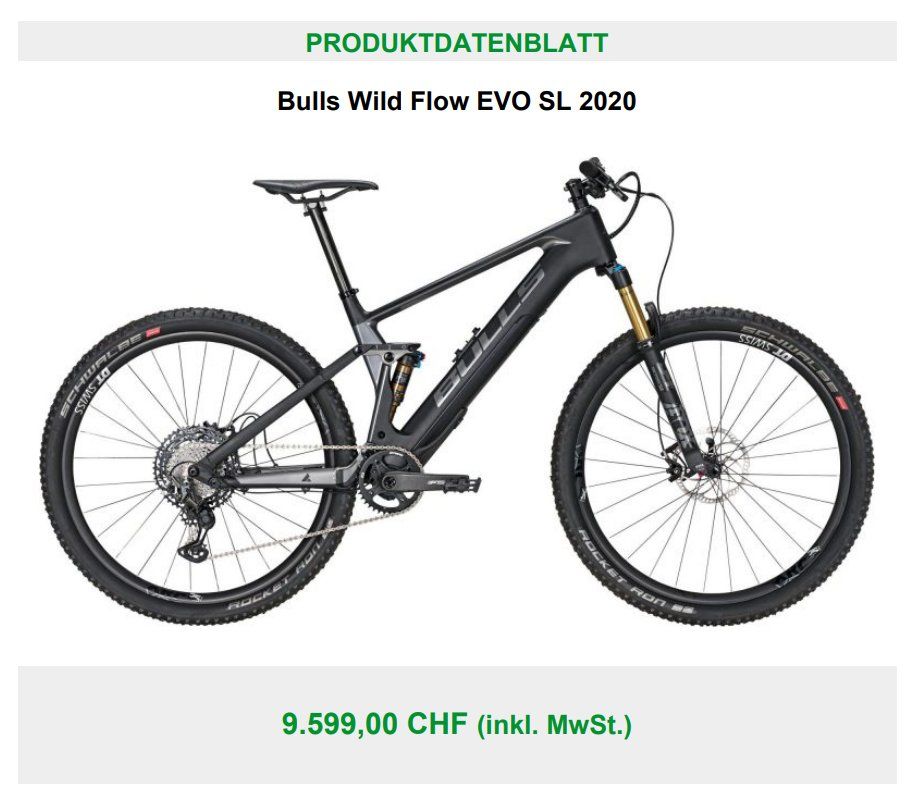 Velos: Bulls Wild Flow EVO SL 2020 – Neu (gemäss Beschreibung) aus Zürich von Calvinpalmer 3