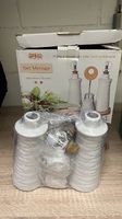 Menage Set, Öl, Essig,Salz und Pfeffer Set