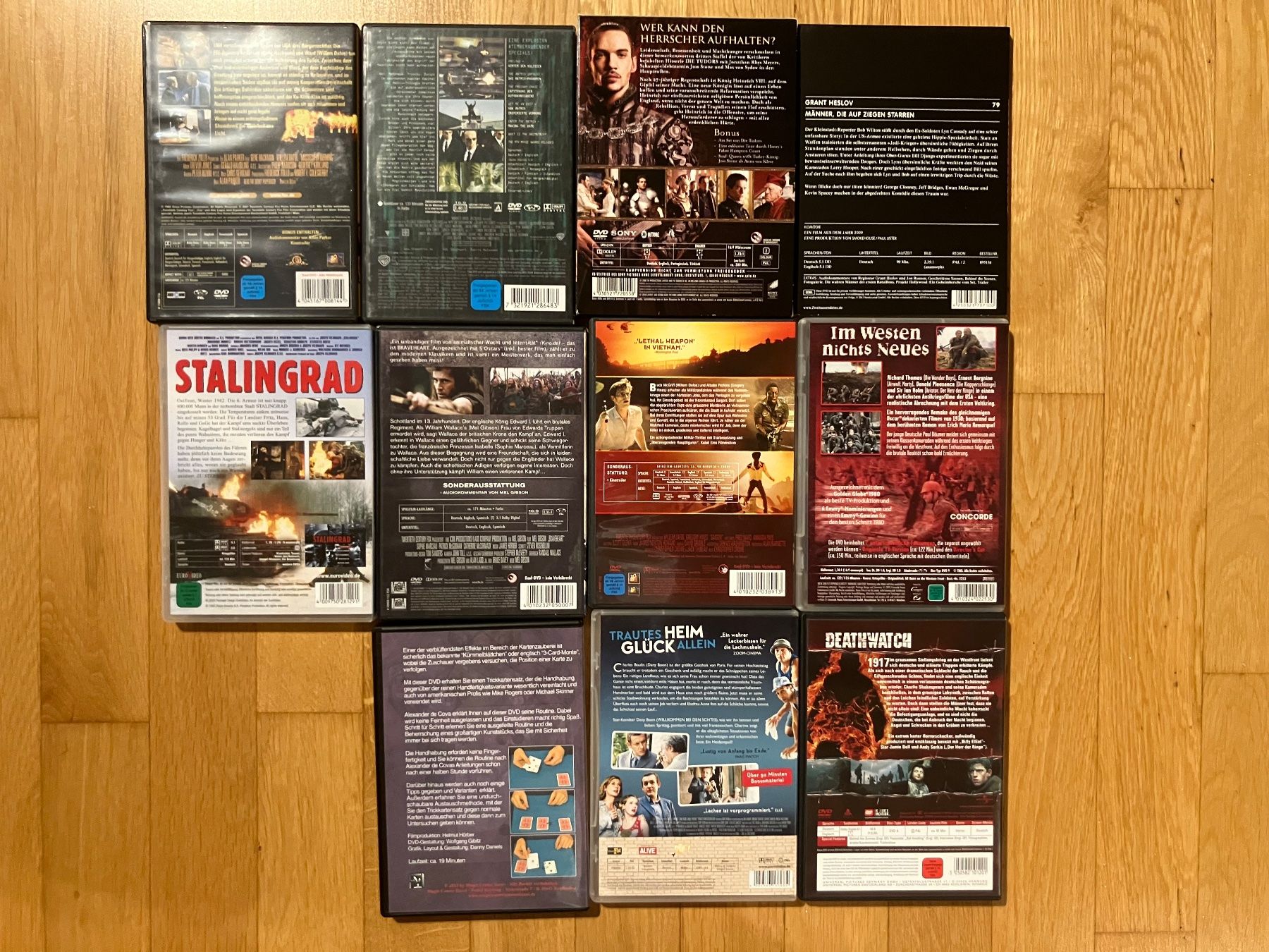 Alle DVDs: 11 DVDs - Verschiedene Genres - Top Zustand – Gebraucht aus Schlieren von mvm01 1