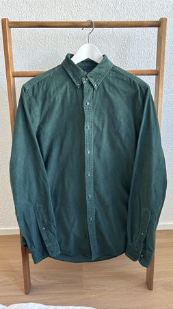 Polo Ralph Lauren Slim Fit Hemd – Dunkelgrün – Grösse M