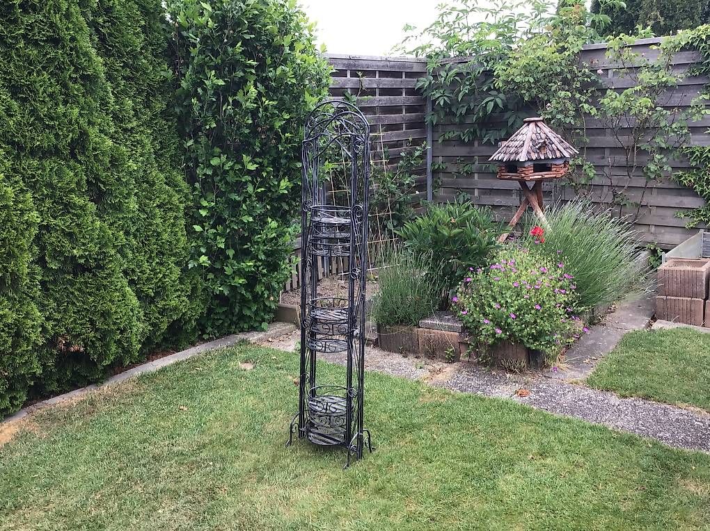 Scaffali: Blumenregal aus Schmiedeeisen – Usato da Etziken venduto da Friebe52 2