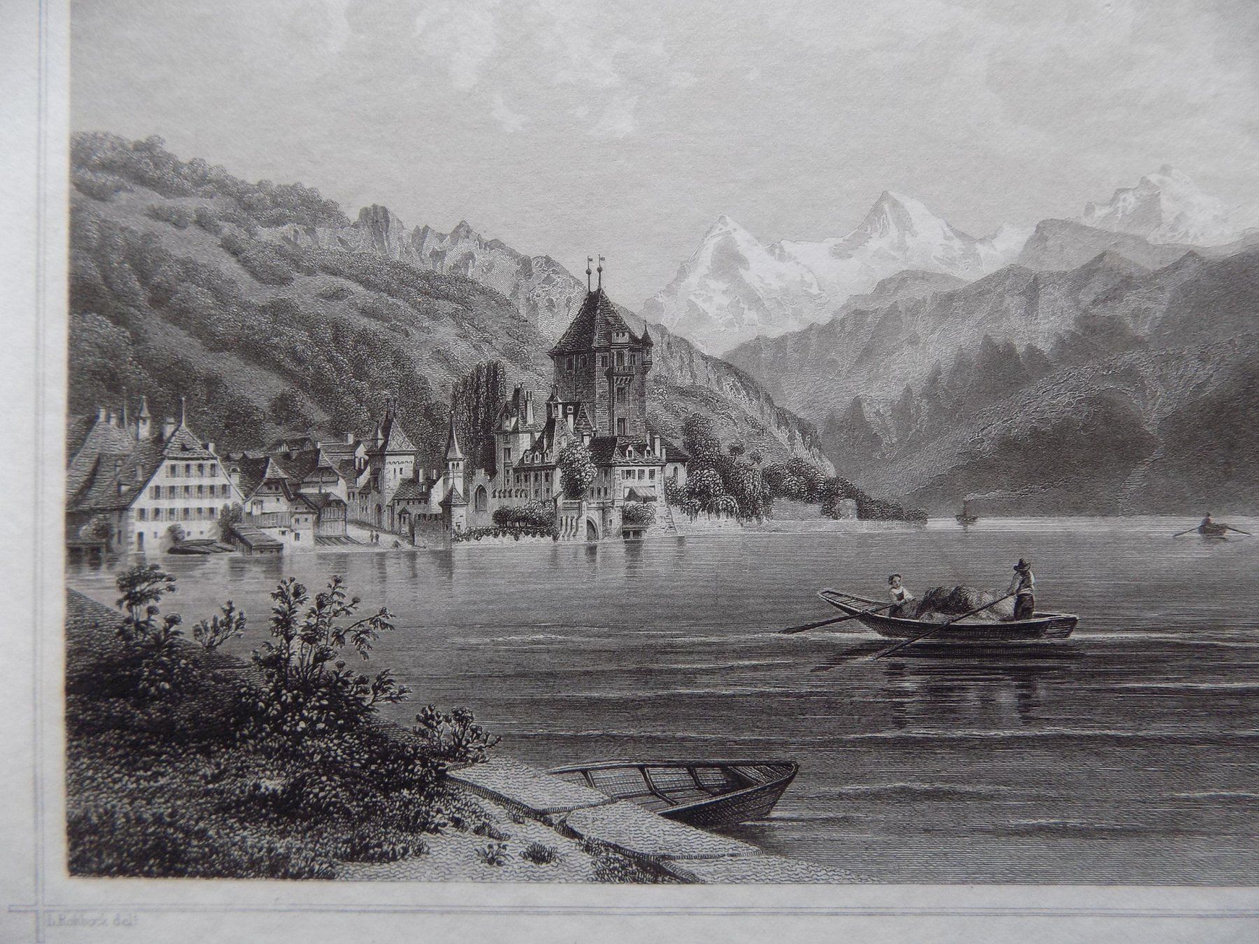 Incisioni: Oberhofen Thunersee Luxusausgabe – Usato da Risch venduto da Rischli15 2