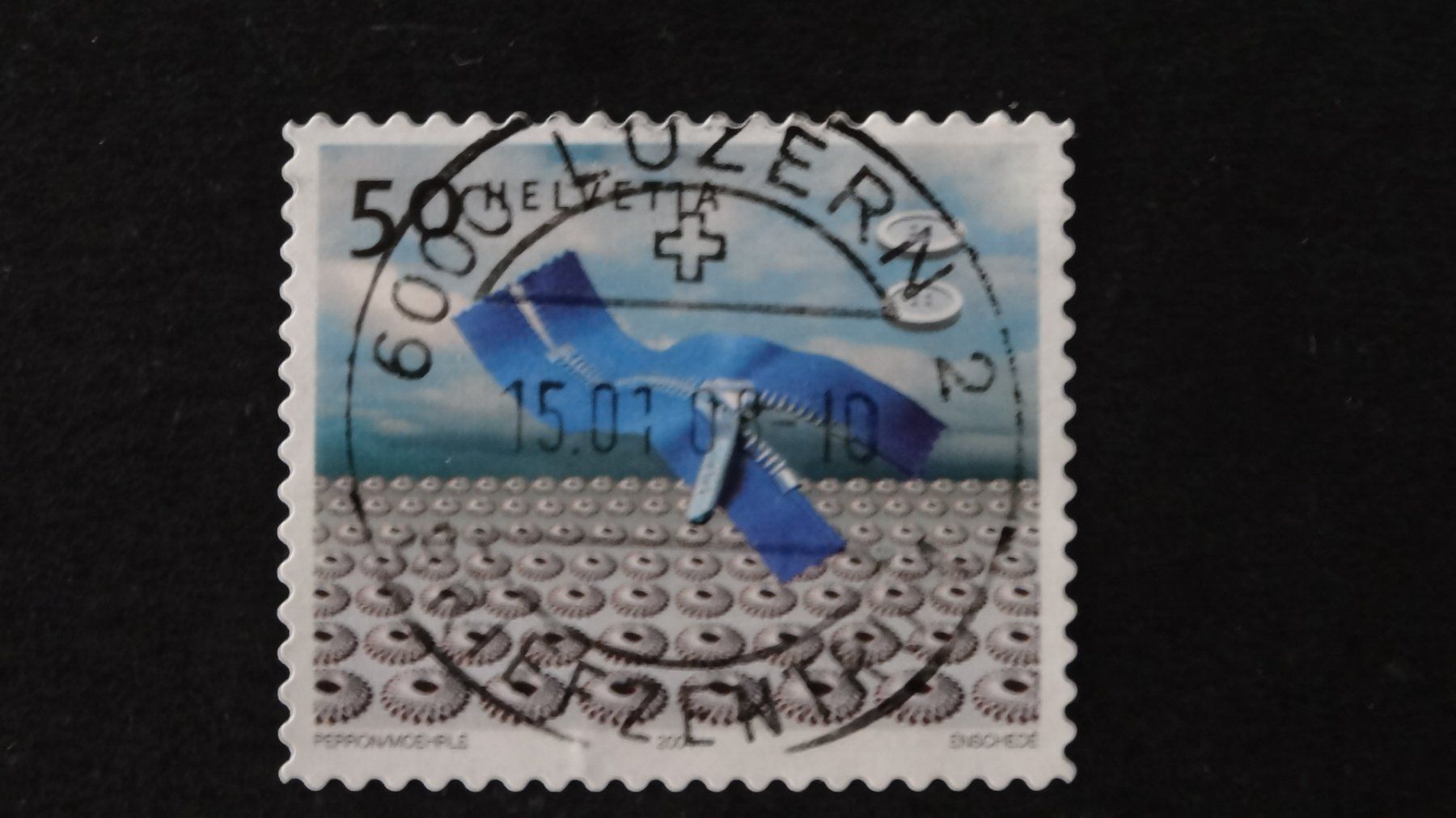 Tutti i francobolli: Vollstempel LUZERN 2  15.01.08   152 – Usato da Anwil venduto da zuggi57