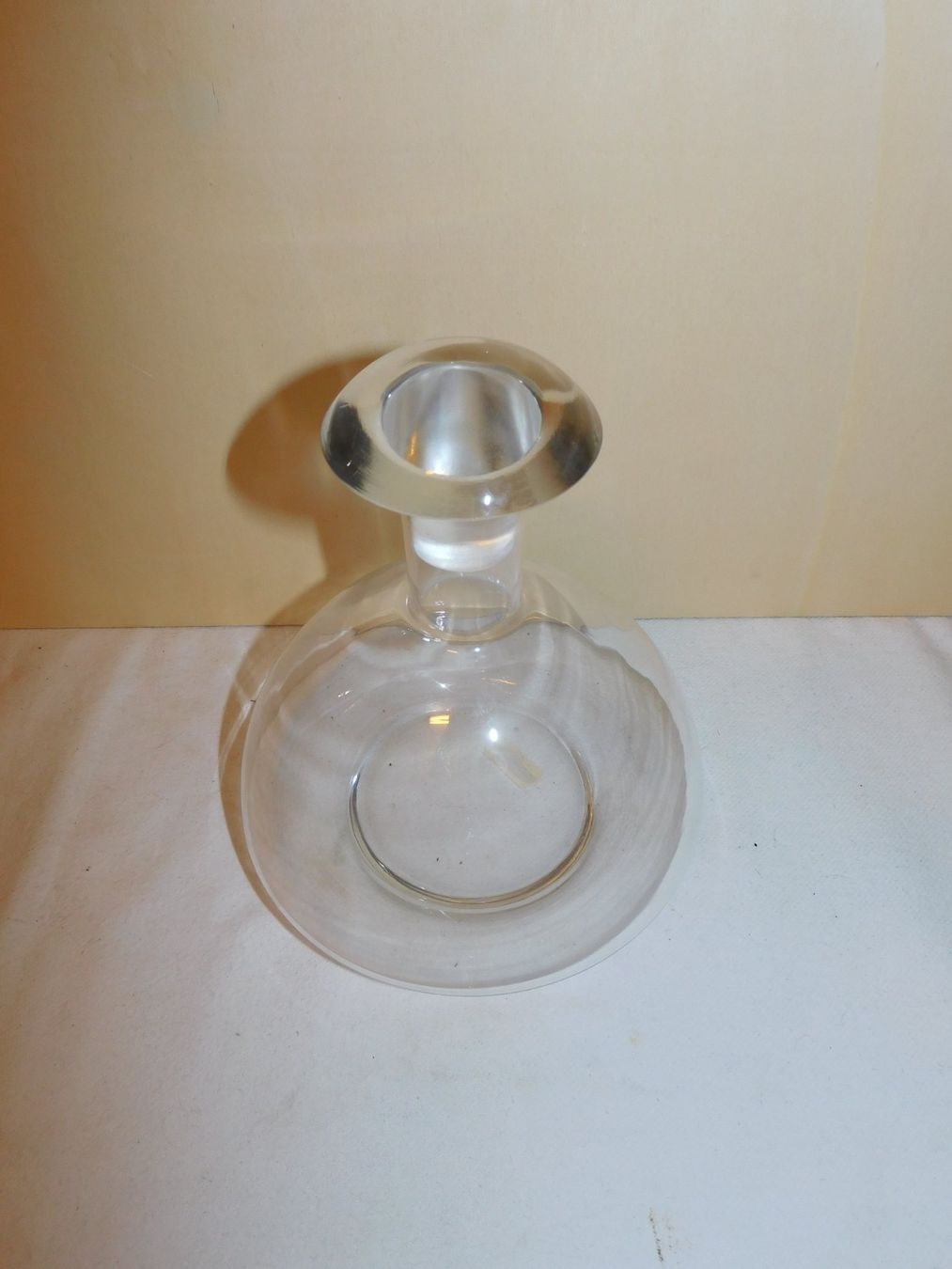 Caraffe: Elegante Glaskaraffe mit Stopfen, Vintage – Usato da sursee venduto da trilli-tralli 4