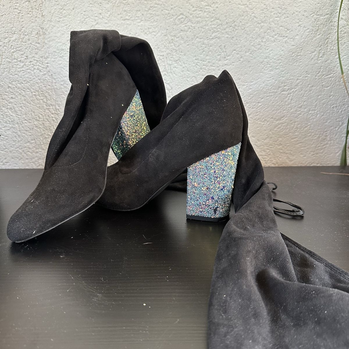 Chaussures femmes: Overknee High Heel Stiefel even&odd – D'occasion à Schönenwerd par palaceofwords
