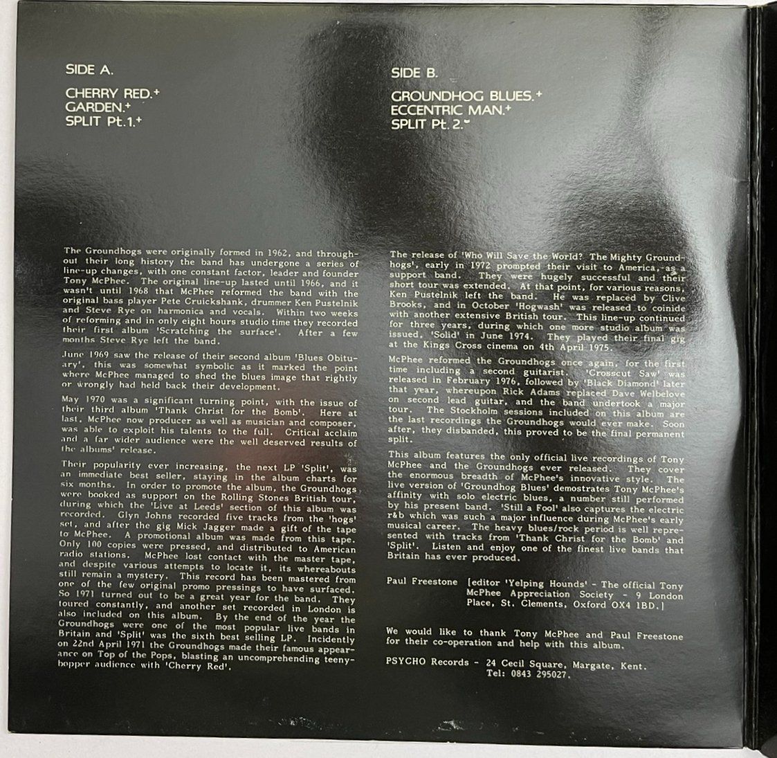 Dischi in vinile: LP: GROUNDHOGS - Hoggin The Stage (UK Original!) Ltd. Edit. – Nuovo (secondo la descrizione) da Frenkendorf venduto da Yard-Sale-2000 1