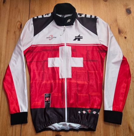 Radtrikot Assos Schweiz Gr. S Velo Radsport Trikot Fahrrad