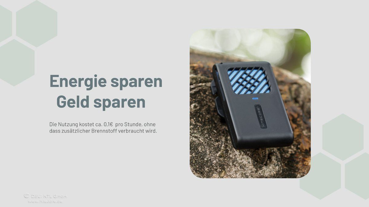 Deodoranti per ambiente: Insektenschutz, integrierter Akku - Nitecore EMR06 – Nuovo (secondo la descrizione) da Grüningen venduto da Prolumin 6