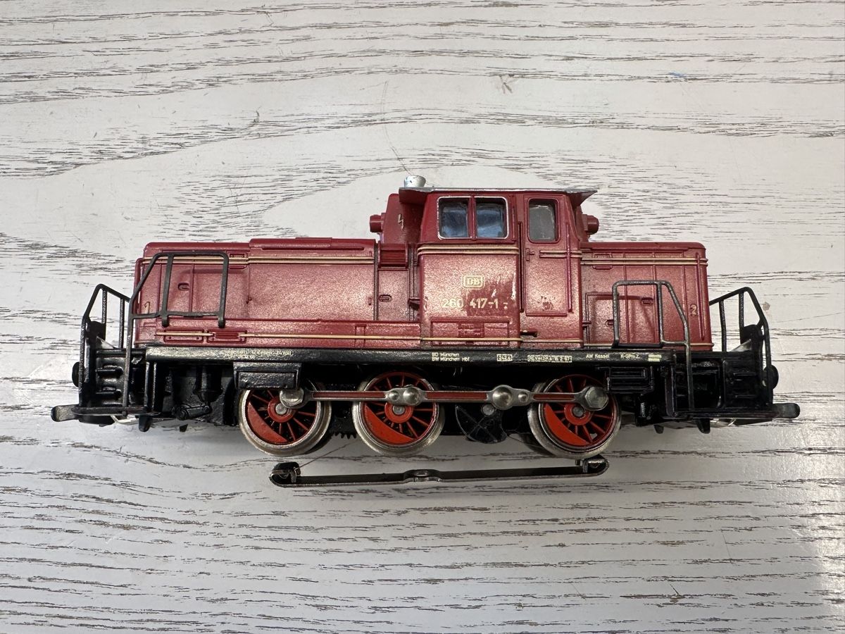 Märklin Modellini di ferrovie: Märklin 3065 DB BR 260 V60 TELEX – Usato da Lupsingen venduto da New-Haven 2