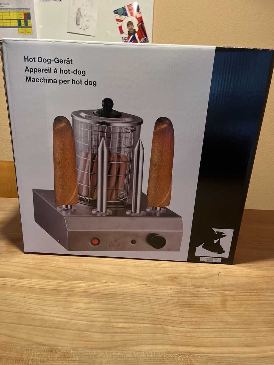 Elettrodomestici da cucina: OVP 4 er Hot Dog Gerät – Nuovo (secondo la descrizione) da Dittingen venduto da Cervolino77