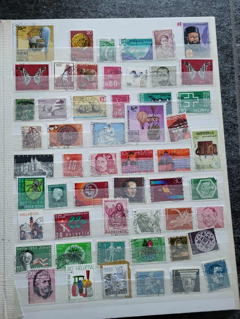 Tutti i francobolli: Briefmarken-Sammlung Schweiz & International – Usato da Bellinzona venduto da bug_cbd6 3