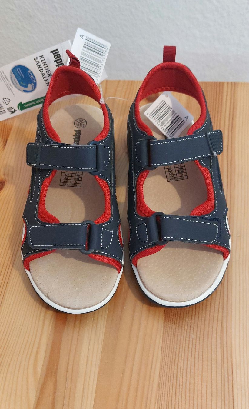Scarpe per ragazzi: Kinder Sandalen mit Lederdecksohle – Nuovo e nell'imballaggio originale da Glattfelden venduto da Roman2504 2