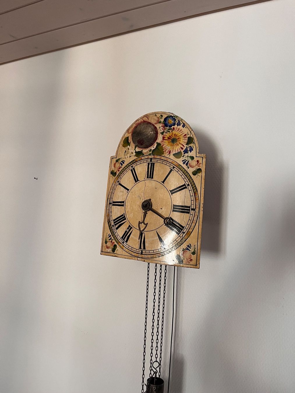 Orologi da terra & Orologi da parete: Antike Schwarzwälder Schilduhr um 1860 – Usato da Steckborn venduto da bluepapillon 1