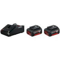 Bosch Akku Starter-Set 2 x GBA 18V 4 Ah