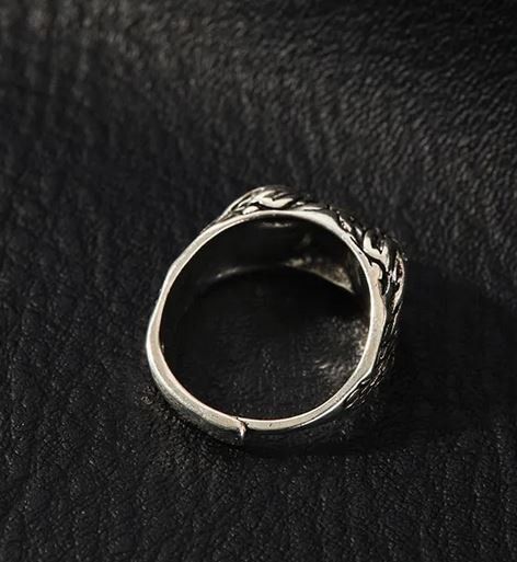 Anelli: Ring Eule, Owl blaue Augen, blue Eyes – Nuovo (secondo la descrizione) da Schwanden GL venduto da UHRKNALL 1