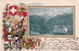 Beatenberg (carte postale en relief gaufrée) 1901