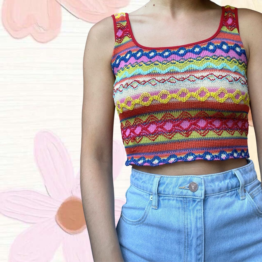T-Shirts: Vintage crochet top size 36 – Gebraucht aus Nyon von Vivafripa 2
