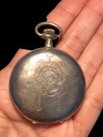 Antique Taschenuhr Silber 15 Rubis Médaille D'or Berne 1914