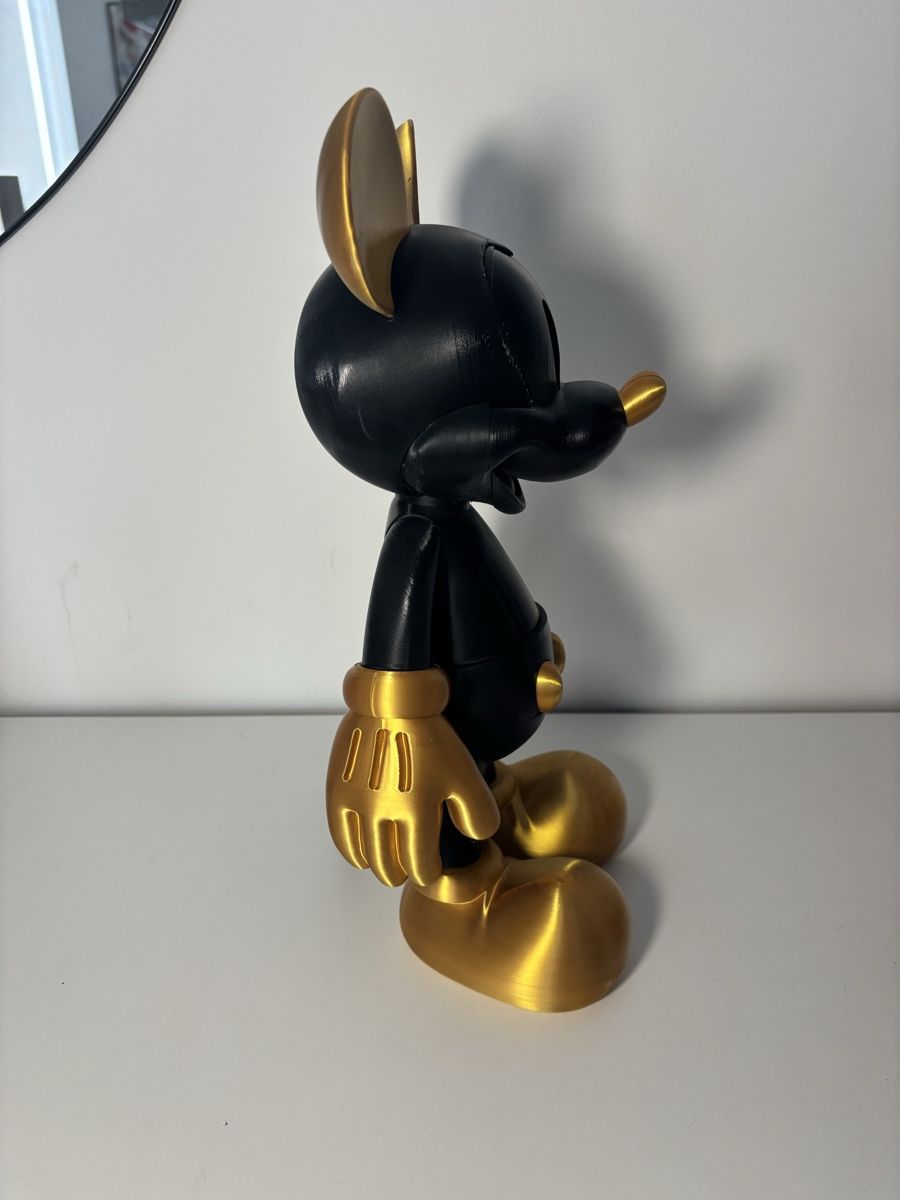 Statuette: Topolino versione nero oro 34cm  – Usato da Chiasso venduto da cra_q5rf 3