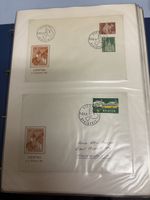 Tolles Belege Album mit 111 Tag der Briefmarken Briefe 